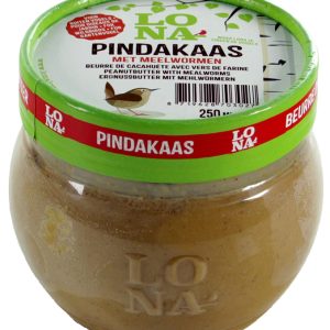 Lona Pindakaas met Meelwormen